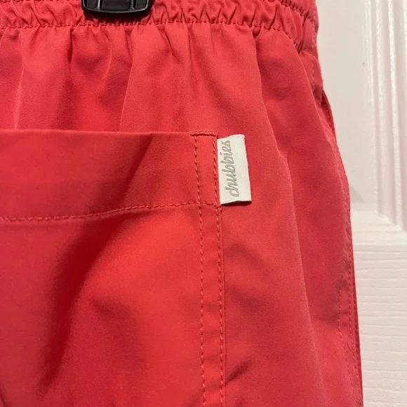 Chubbies Men's Coral and Aqua Swim Trunks - Picture 3 of 4
